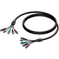 Procab CAV122/20 5-Aderige BNC kabel 20m - thumbnail