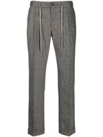 Barba pantalon de costume en tweed - Gris - thumbnail