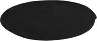 Countryfield onderzetter katoen dafina 36x0.6cm zwart