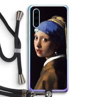 The Pearl Earring: Huawei P30 Transparant Hoesje met koord