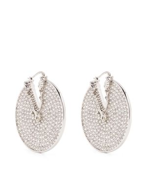 Versace boucles d'oreilles Virtus - Argent