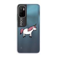 Eenhoorn: Xiaomi Poco M3 Pro 5G Transparant Hoesje Eenhoorn: Xiaomi Poco M3 Pro 5G Transparant Hoesje