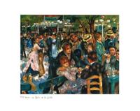 Kunstdruk Auguste Renoir - Le Moulin de la Galette 70x50cm