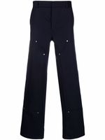 424 pantalon droit Workmen à poches multiples - Bleu