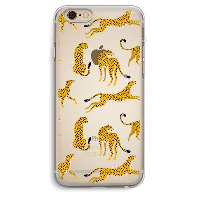 Luipaard: iPhone 6 Plus / 6S Plus Transparant Hoesje