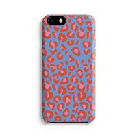 Leopard blue: Volledig geprint iPhone SE 2020 Hoesje