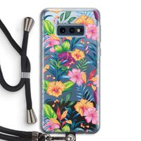 Tropisch 2: Samsung Galaxy S10e Transparant Hoesje met koord