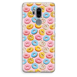 Pink donuts: LG G7 Thinq Transparant Hoesje