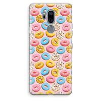 Pink donuts: LG G7 Thinq Transparant Hoesje