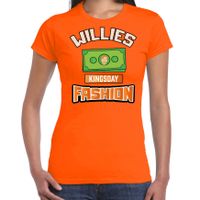 Oranje Koningsdag t-shirt - willies kingsday fashion - dames - thumbnail