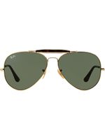 Ray-Ban lunettes de soleil Aviator - Métallisé