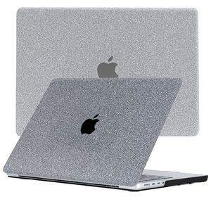 Lunso MacBook Pro 14 inch (2021-2023) cover hoes - case - Glitter Zilver
