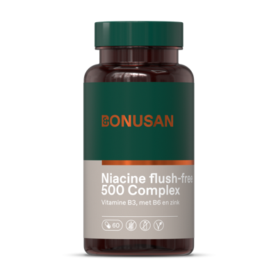 Bonusan Niacine flush-free 500 Complex Capsules