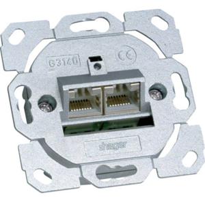 Hager G3140 Netwerkdoos Inbouw (in muur) Inzet CAT 6A