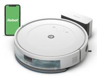 iRobot Combo Y0112 Dweil- en zuigrobot Wit Besturing via App, Spraakgestuurd, Compatibel met Amazon Alexa, Compatibel met Google Home