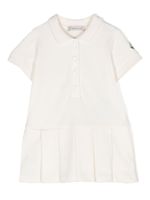 Moncler Enfant robe à patte de boutonnage - Blanc