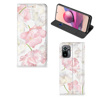 Xiaomi Redmi Note 10 4G | 10S | Poco M5s Smart Cover Lovely Flowers - thumbnail