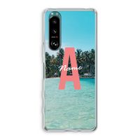 Pacific Dream: Sony Xperia 5 III Transparant Hoesje