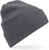 Beechfield CB45N Organic Cotton Original Cuffed Beanie - Graphite Grey - One Size