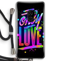Only Love: Xiaomi Mi Mix 2 Transparant Hoesje met koord
