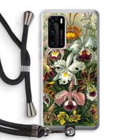 Haeckel Orchidae: Huawei P40 Transparant Hoesje met koord