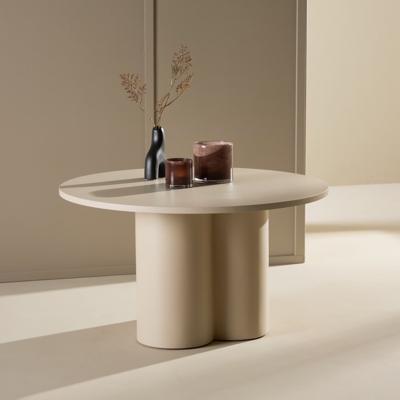 Nohr Ronde Salontafel 'Anh' 80cm, kleur Beige