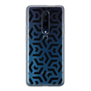 Crazy pattern: OnePlus 7 Pro Transparant Hoesje