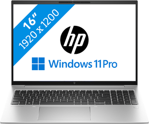 HP EliteBook 860 16 G10 Laptop 40,6 cm (16") WUXGA Intel® Core™ i5 i5-1335U 16 GB DDR5-SDRAM 512 GB SSD Wi-Fi 6E (802.11ax) Windows 11 Pro Zilver