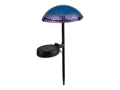 LIVARNO home Solar LED-paddenstoel (Blauw)