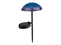 LIVARNO home Solar LED-paddenstoel (Blauw)