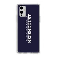 Blijve plakken in Negenduust: OnePlus 9 Transparant Hoesje