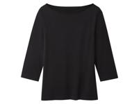 esmara Set van 2 dames tops (Zwart/wit, XL (48/50))