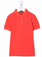 POLO RALPH LAUREN KIDS polo à logo brodé - Rouge - thumbnail