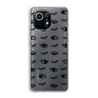 Eye pattern #2: Xiaomi Mi 11 Transparant Hoesje