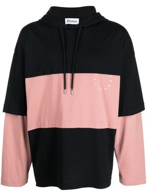 Études Studio hoodie Pave Europa en coton biologique - Noir
