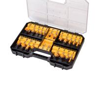DEWALT DT90017-QZ Frezenset 22-delig - Schacht 8 mm - thumbnail