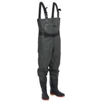 VidaXL Waadpak met laarzen en riem maat 46 donkergroen VidaXL Waadpak met laarzen en riem maat 46 donkergroen