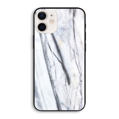 Gestreepte marmer: iPhone 12 Biologisch afbreekbaar hoesje