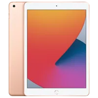 Refurbished iPad 2020 128 GB 4G Goud Als nieuw