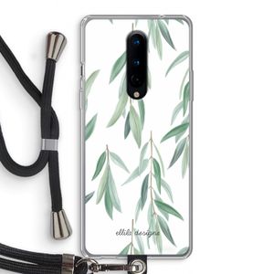 Branch up your life: OnePlus 8 Transparant Hoesje met koord