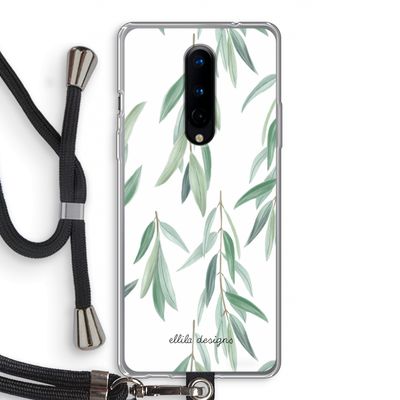 Branch up your life: OnePlus 8 Transparant Hoesje met koord