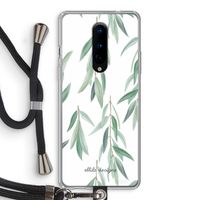 Branch up your life: OnePlus 8 Transparant Hoesje met koord