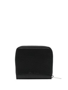 Rick Owens zip-up leather wallet - Noir