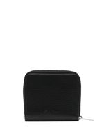 Rick Owens zip-up leather wallet - Noir - thumbnail