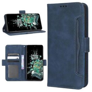 Cardholder Series OnePlus 10T/Ace Pro Portemonnee Hoesje - Blauw