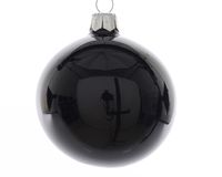 kerstbal glas d7 cm zwart 6st kerst - Decoris - thumbnail