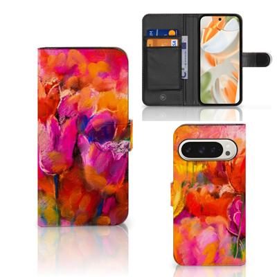 Hoesje Google Pixel 9 | 9 Pro Tulips