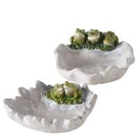 Boltze Home vogeldrinkbad met kikkers