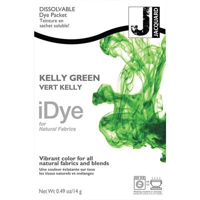 iDye voor natuurlijke stoffen, gras groen, 14 gr/ 1 doos