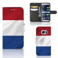 Samsung Galaxy S7 | Bookstyle Case | Nederlandse Vlag